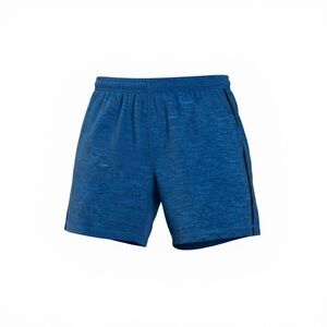 Lululemon Run Response Shorts 9” Heather Blue Lined Size Large #246
